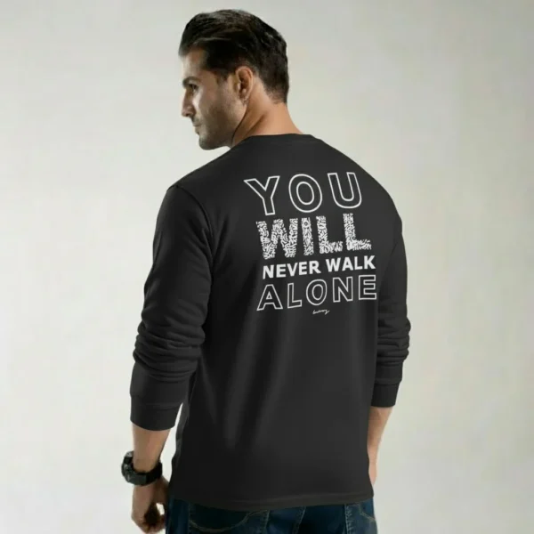 تی‌شرت Neromoda You Will Never Walk Alone 1 مشکی