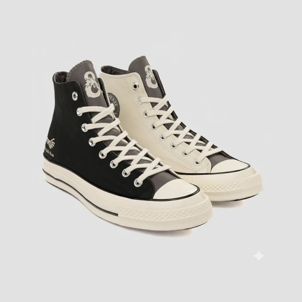 کتانی Converse Dn D On Feet – نمای جلو
