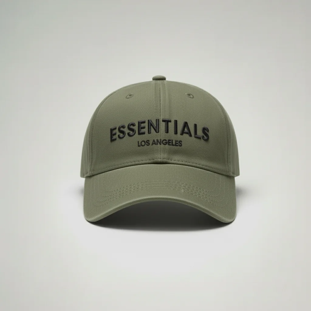 محصول Essentials Cap Army Green – نمای جلو