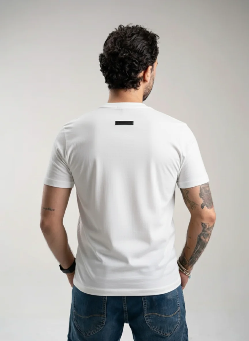 محصول Essentials Fear of God WEBP سفید – نمای پشت