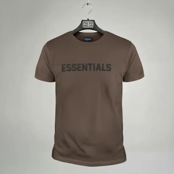 تی‌شرت Essentials darkbrown copy – نمای جلو