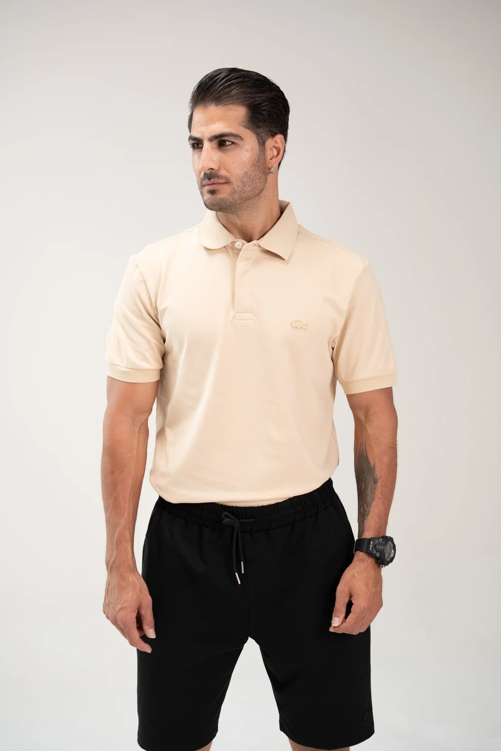 محصول Lacoste Polo baige 02 – نمای جلو