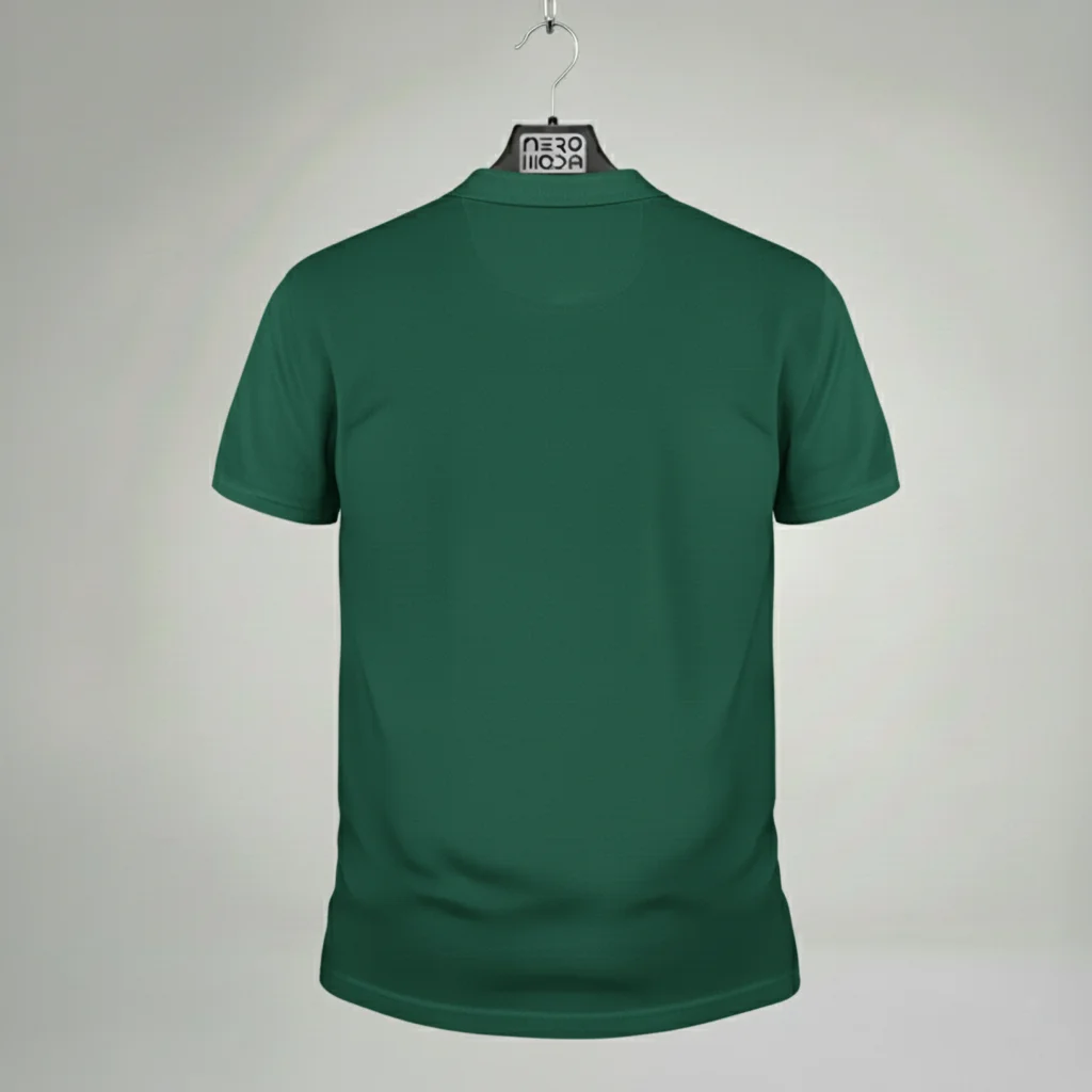 محصول Lacoste Polo 01 سبز – نمای پشت