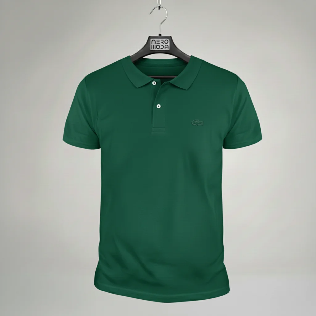 محصول Lacoste Polo 01 سبز – نمای جلو