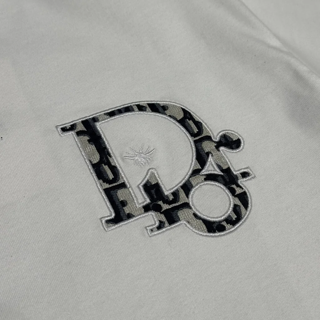 تیشرت Neromoda DMonogram closeup logo سفید