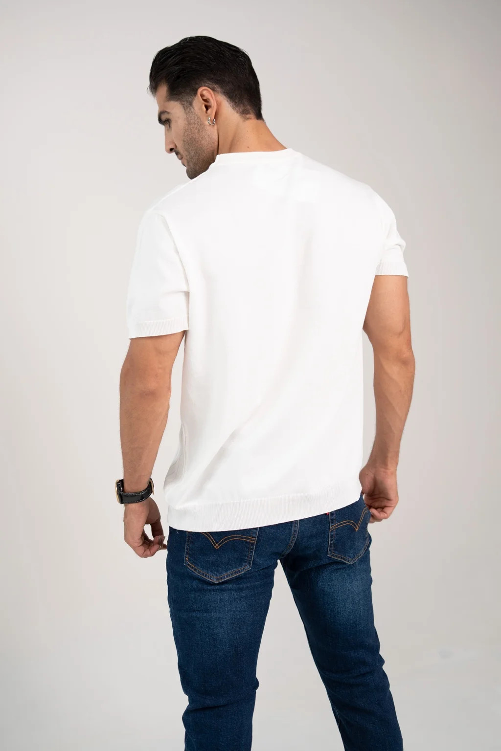 تیشرت Neromoda Back On Model سفید