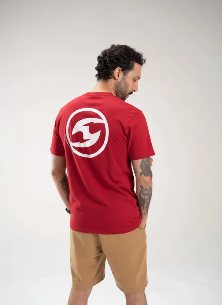 تیشرت Neromoda red 1 – نمای پشت