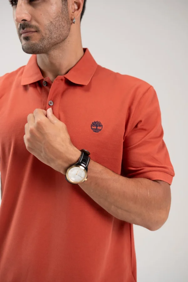 تی‌شرت timberland orange 2 – نمای جلو