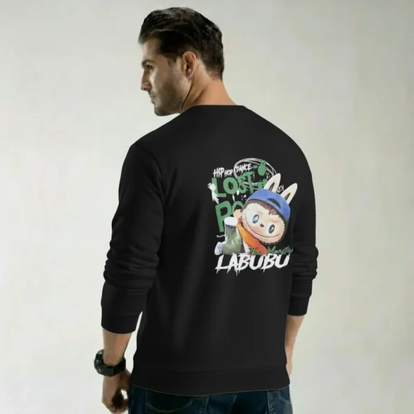 محصول Labubu Black Sweatshirt 4