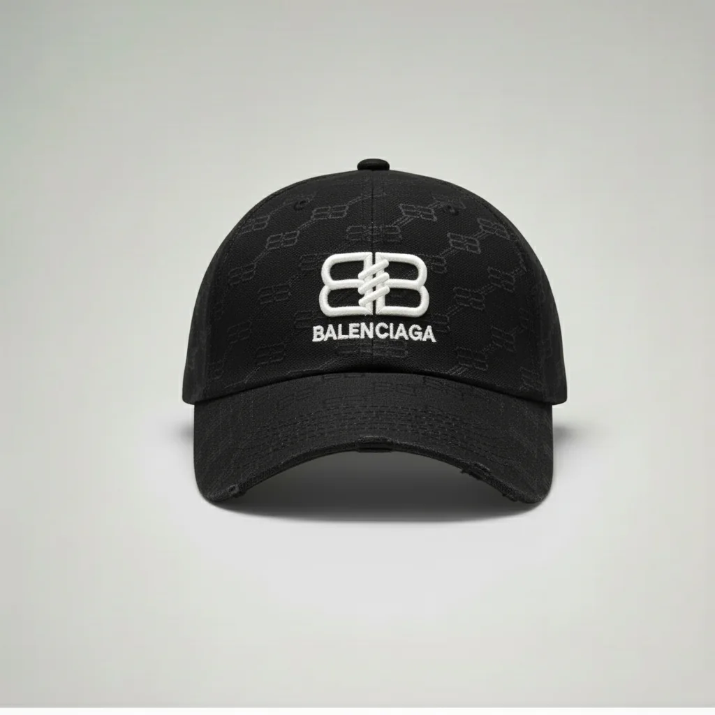 محصول Balenciaga Cap مشکی – نمای جلو