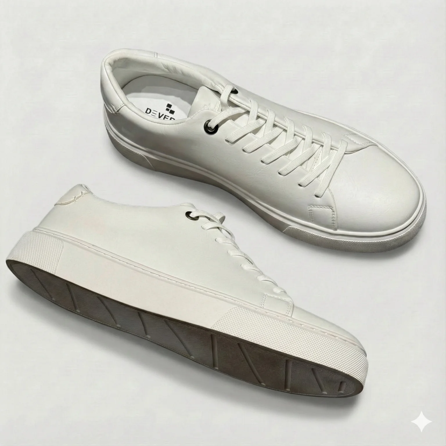 محصول DeVerso Sneaker سفید – نمای بغل